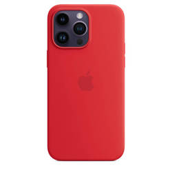 APPLE SILICONE CASE MPTR3ZM/A IPHONE 14 PRO MAX RED OPEN PACKAGE
