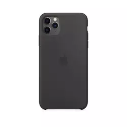 APPLE SILICONE CASE MX002ZM/A IPHONE 11 PRO MAX BLACK WITHOUT PACKAGING