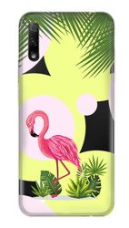 CaseGadget CASE OVERPRINT FLAMINGO AND FLOWERS HUAWEI HONOR 9X