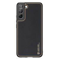 DUX DUCIS YOLO ELEGANT COVER MADE OF ECOLOGICAL LEATHER FOR SAMSUNG GALAXY S22 BLACK