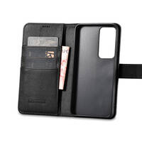 iCarer Wallet Case for Samsung Galaxy S23 leather case wallet black