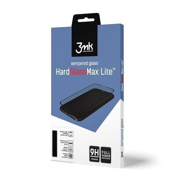 3MK HARD GLASS MAX LITE IPHONE X / XS BLACK