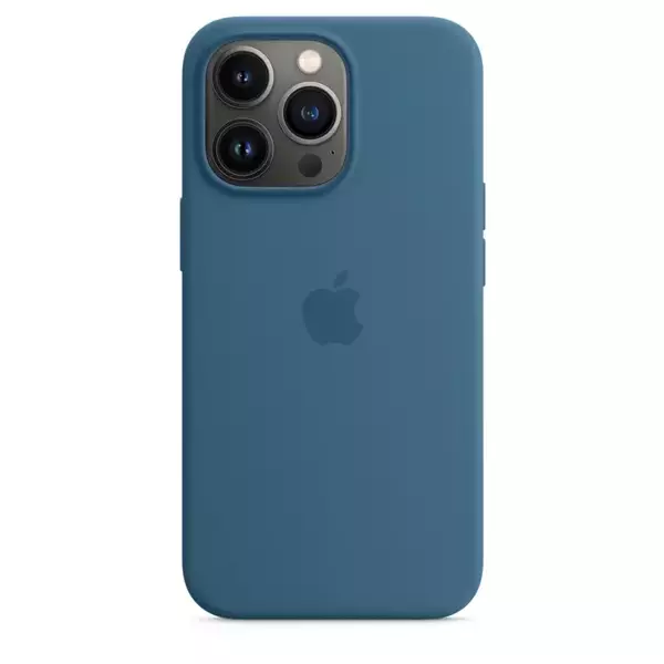 APPLE SILICONE CASE MM2G3ZM/ A IPHONE 13 PRO BLUE JAY OPEN PACKAGE
