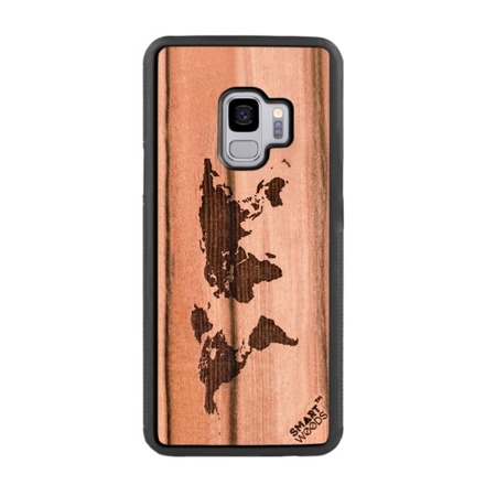 CASE WOODEN SMARTWOODS WORLD MAP HUAWEI MATE 20 LITE