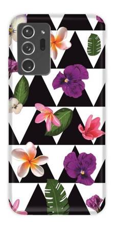 CASEGADGET CASE OVERPRINT FLOWERS IN TRIANGLES SAMSUNG GALAXY NOTE 20 PLUS
