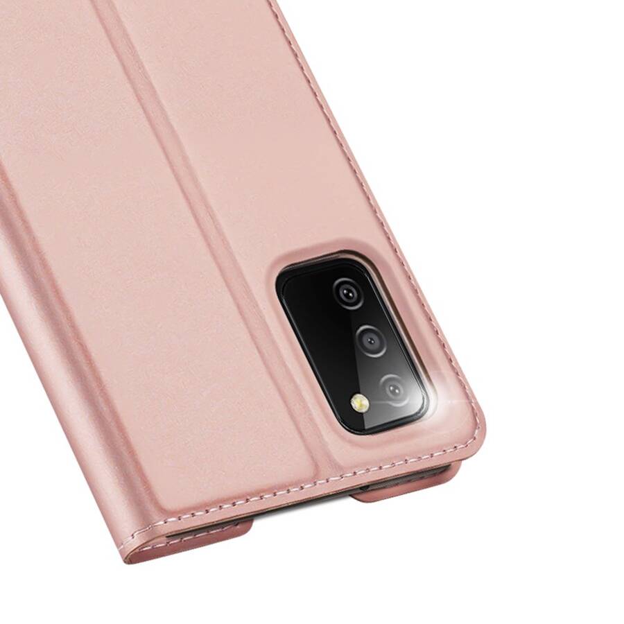 DUX DUCIS SKIN PRO BOOKCASE TYPE CASE FOR SAMSUNG GALAXY A03S PINK