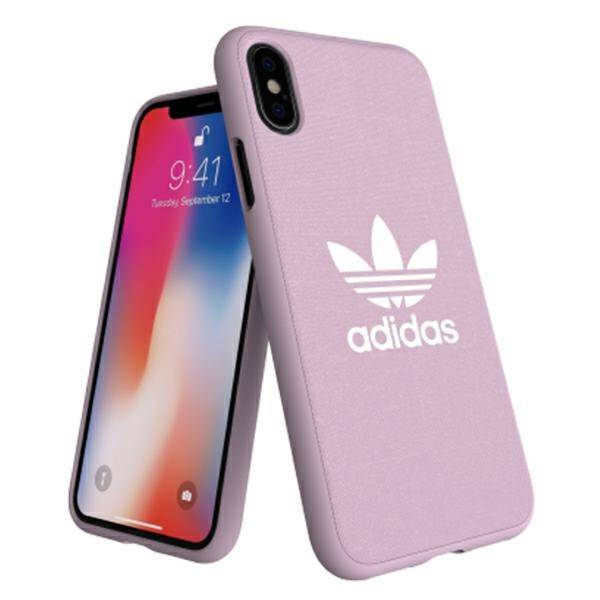 ETUI ADIDAS OD MOULDED CASE IPHONE X / XS CLEAR PINK