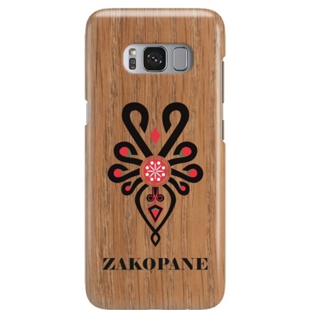 FUNNY CASE OVERPRINT PARZENICA ON WOOD SAMSUNG GALAXY S8 PLUS