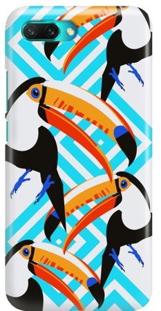 FUNNY CASE OVERPRINT TOUCANS 10 HUAWEI HONOR