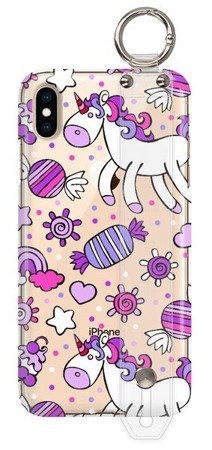 FUNNY CASE WITH HOLDER UNICORNS IPHONE XS MAX