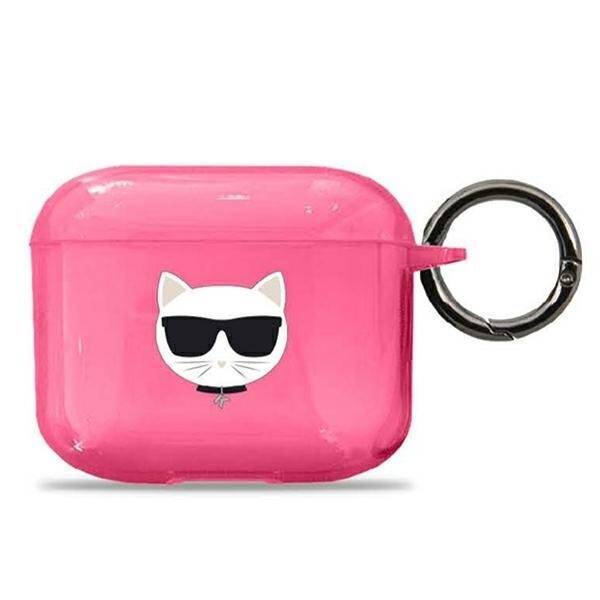 KARL LAGERFELD KLA3UCHFP AIRPODS 3 COVER PINK/PINK CHOUPETTE