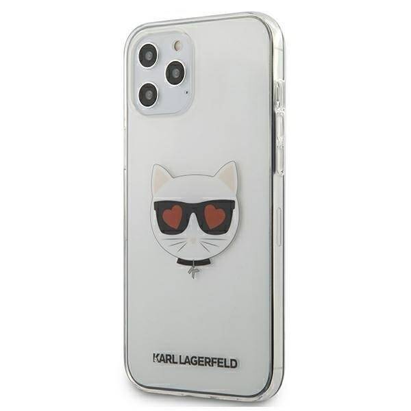 KARL LAGERFELD KLHCP12LCLTR IPHONE 12 PRO MAX 6.7 "HARDCASE TRANSPARENT CHOUPETTE