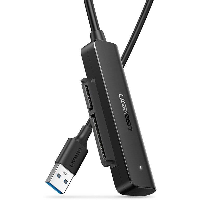 Ugreen adapter 2.5 &#39;&#39; SATA III 3.0 HDD SSD - USB 3.2 Gen 1 (SuperSpeed USB 5 Gbps) black (70609 CM321)