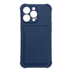 CARD ARMOR CASE COVER FOR IPHONE 12 PRO CARD WALLET AIR BAG ARMORED HOUSING NAVY BLUE