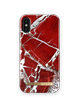 CASE ETUI IDEAL OF SWEDEN IDFCS18-IXS-71 IPHONE X/XS SCARLET RED MARBLE