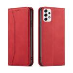 MAGNET FANCY CASE CASE FOR SAMSUNG GALAXY A53 5G POUCH WALLET CARD HOLDER RED