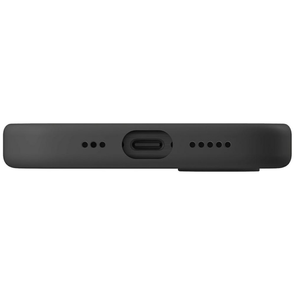 Etui UNIQ Lino do iPhone 16e (2025)      Magclick Charging szary