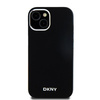 DKNY DKHMP15MSMCHLK iPhone 15 Plus / 14Plus 6.7" czarny/black hardcase Liquid Silicone Small Metal Logo MagSafe