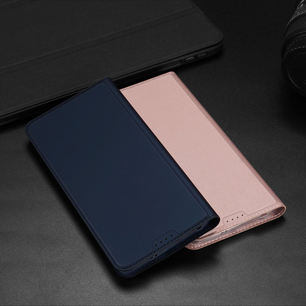 Dux Ducis Skin Pro case for Xiaomi Redmi Note 12 Pro+ flip cover card wallet stand blue