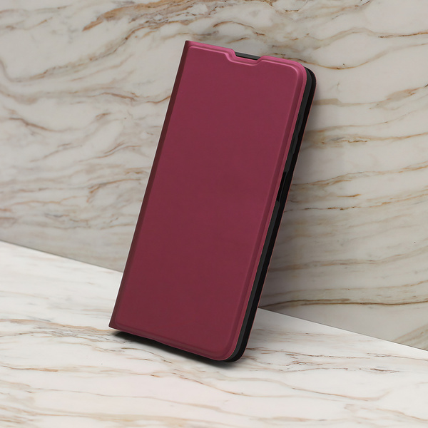 Etui Smart Soft do Samsung Galaxy A34 5G burgundowe