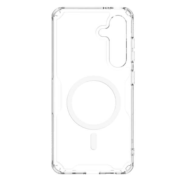 Etui Nillkin Nature Pro pancerne z magnetycznym ringiem do Samsung Galaxy S24+ - białe