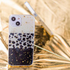 Gold Glam overlay for samsung galaxy a22 5g leopard
