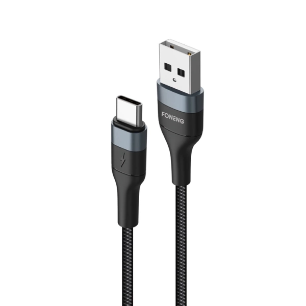 FONENG cable X51 Micro USB 3A 2M Black