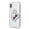 KARL LAGERFELD KLHCI65CFHE IPHONE XS MAX HARDCASE TRANSPARENT CHOUPETTE FUN