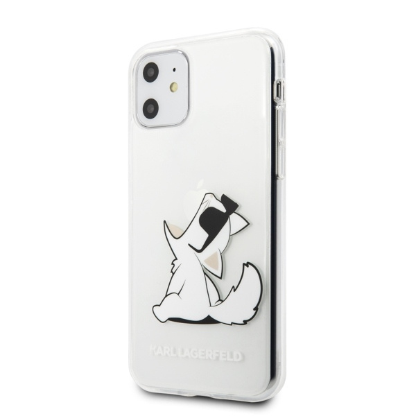 KARL LAGERFELD KLHCN61CFNRC IPHONE 11 6.1 " / XR HARDCASE TRANSPARENT CHOUPETTE FUN