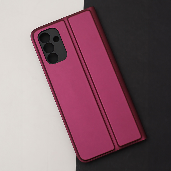 Etui Smart Soft do Oppo A78 4G burgundowe