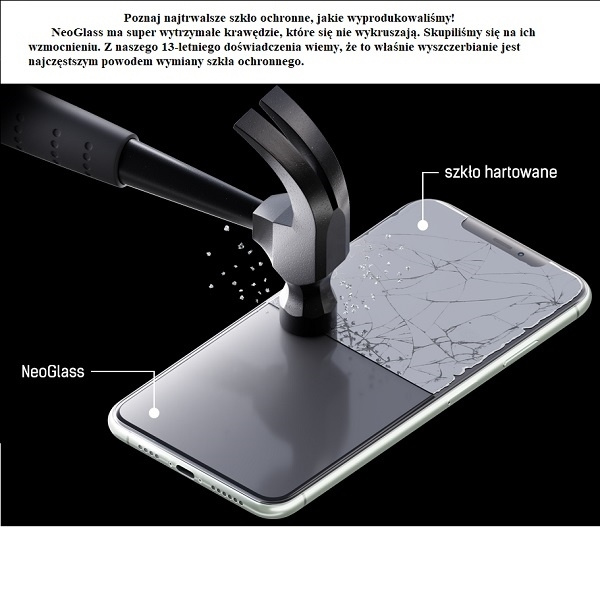 3MK NeoGlass Huawei Y7 2019 czarny black