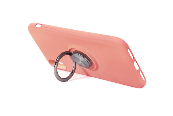ETUI SILICONE RING SAMSUNG GALAXY M51 JASNO RÓŻOWE 