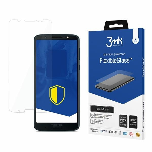 FLEXIBLE GLASS 3MK LENOVO MOTO G6 PLUS