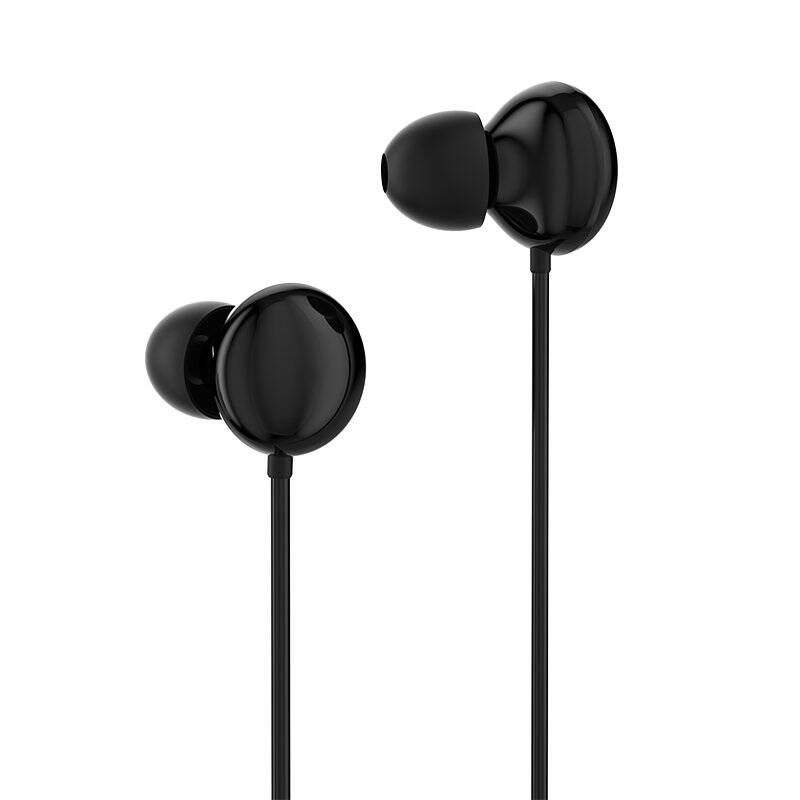 Dudao dokanałowe słuchawki zestaw słuchawkowy z pilotem i mikrofonem mini jack 3,5 mm czarny (X11Pro black)