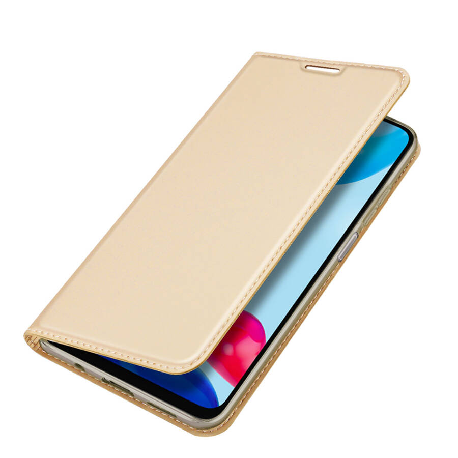Dux Ducis Skin Pro kabura etui pokrowiec z klapką Xiaomi Redmi Note 11S / Note 11 złoty