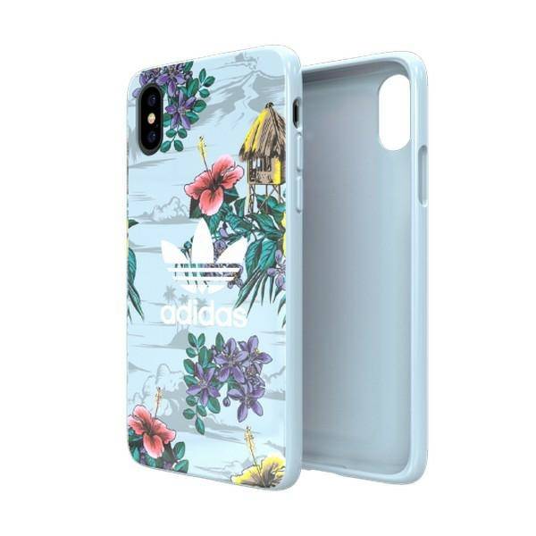ETUI ADIDAS OR US SNAP CASE FLORAL IPHONE X / XS 