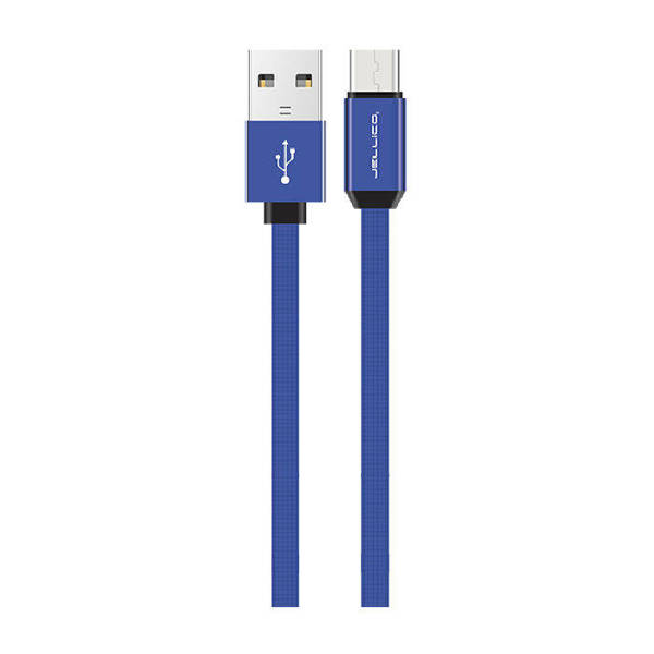 JELLICO USB KABEL - YC-15 3.1A MICRO-USB 1M NIEBIESKI