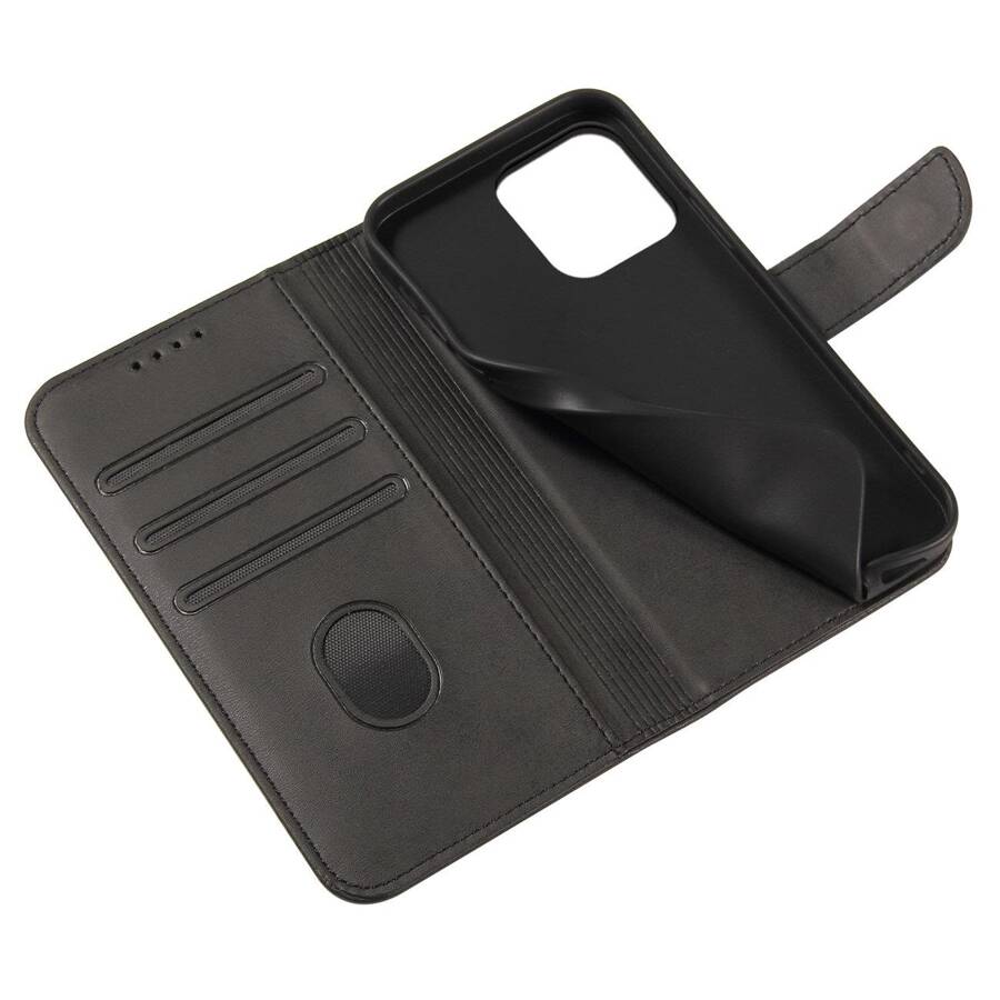 Magnet Case etui Samsung Galaxy S23 pokrowiec z klapką portfel podstawka czarne